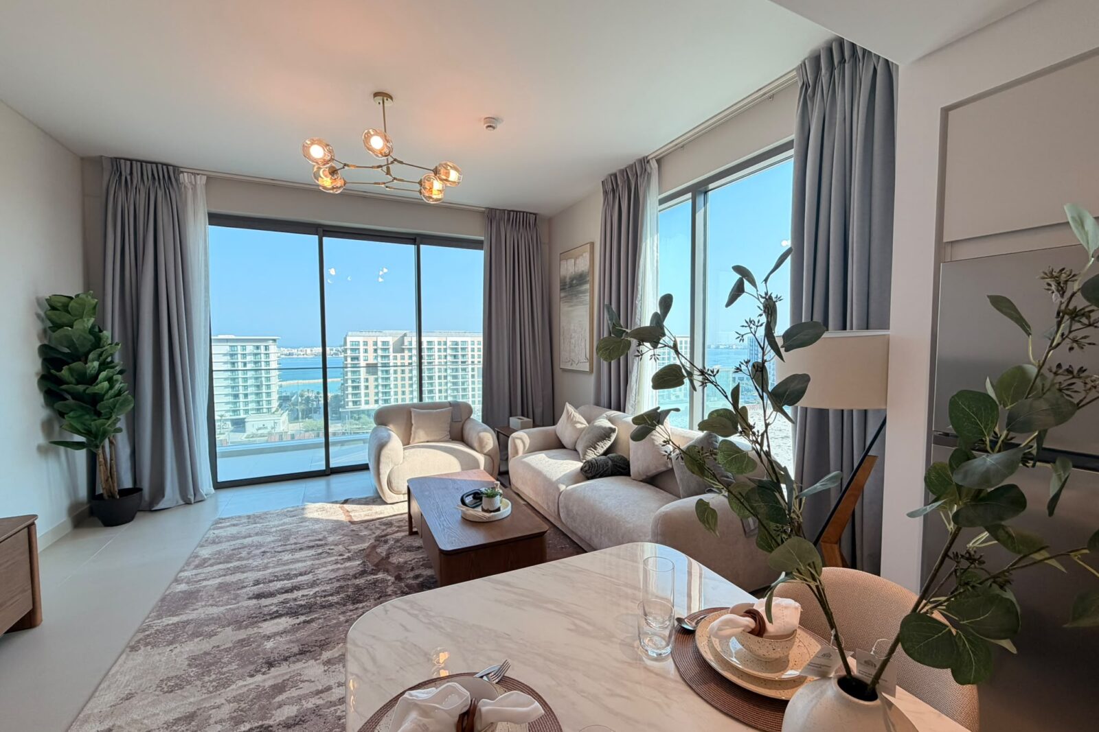 Brand-New 2-Bedroom Corner Apartment with Sea Views for Sale in Marassi Terraces 2, Marass