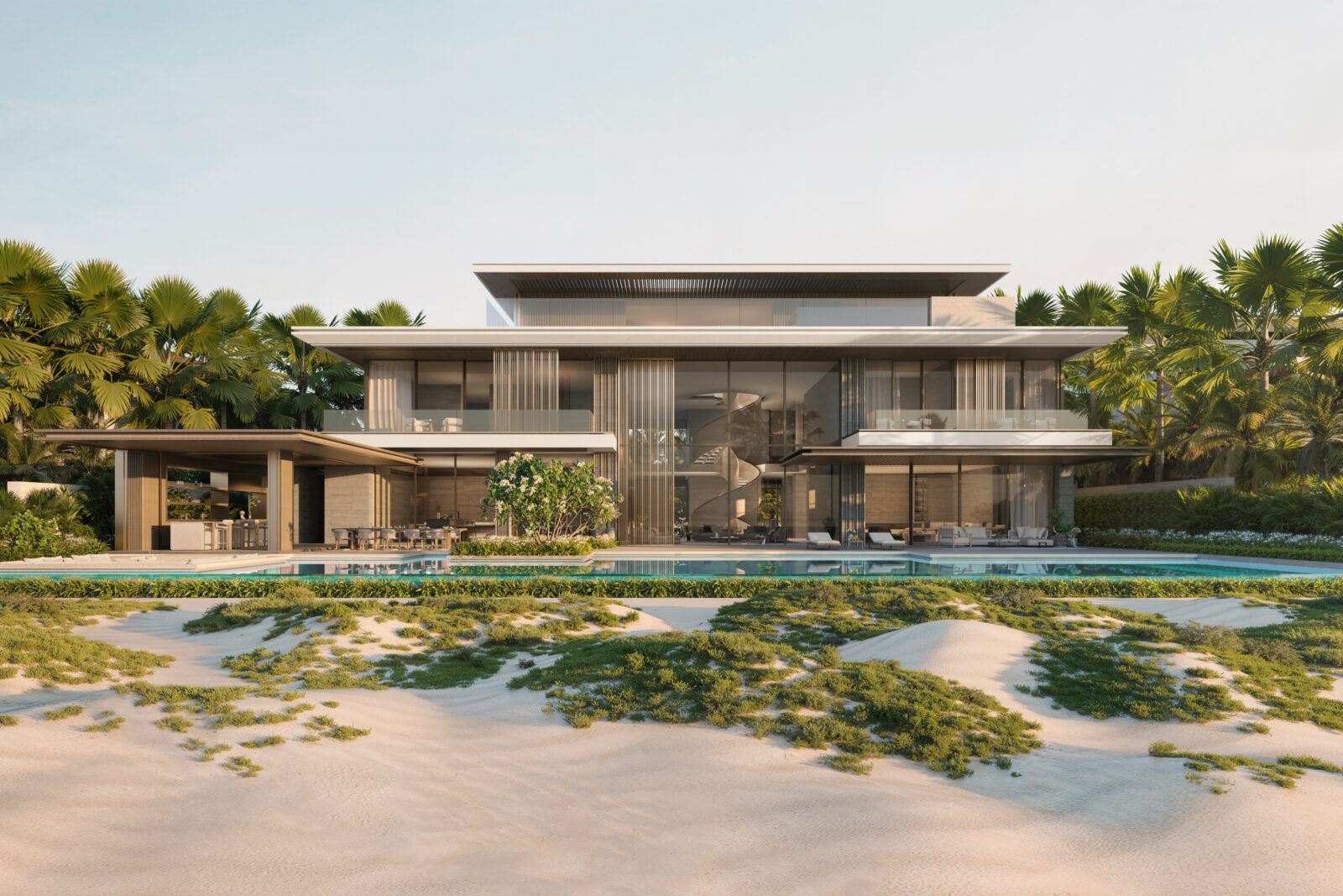 7-Bedroom Royal Beach Mansion for Sale in Four Seasons Private Residences, Saadiyat Beach