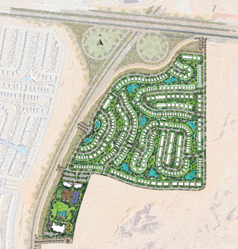Master plan of Patio Jade