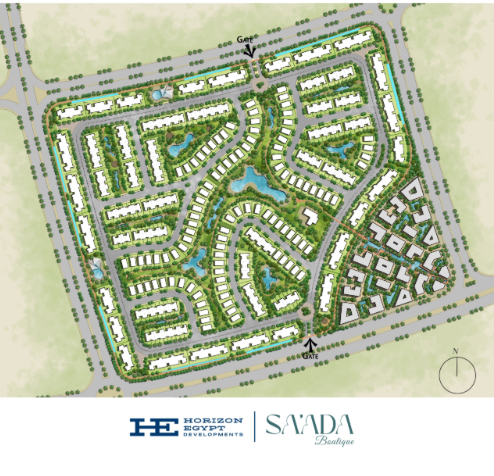 Master plan of Saada Boutique