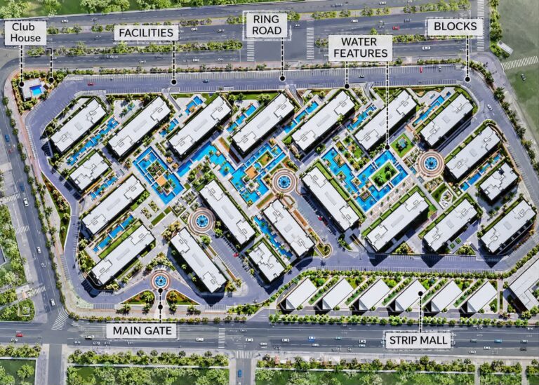 Master plan of Waterway West