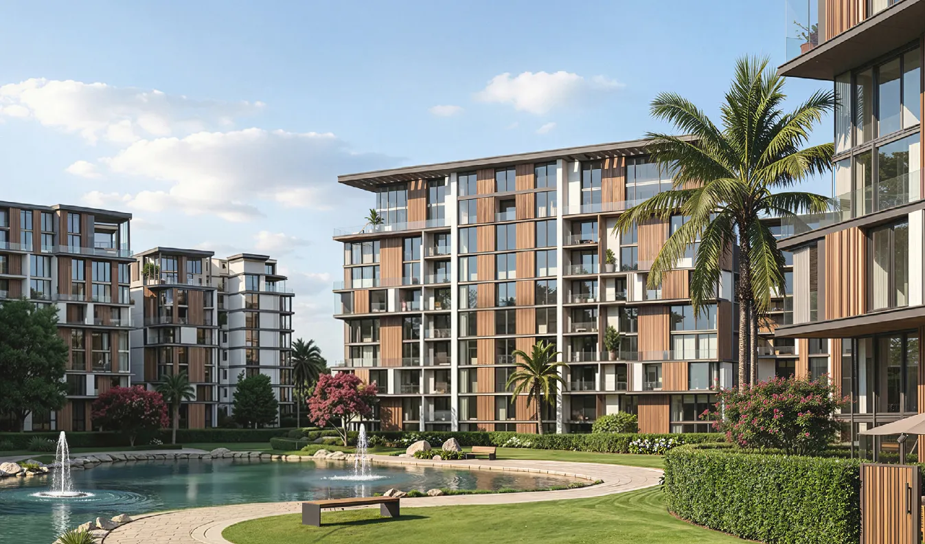 Apartment for Sale in Central Water Residences – 6th Settlement