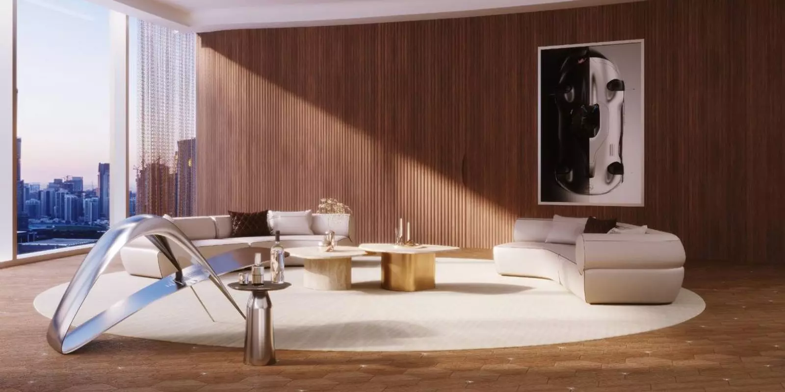 2-Bedroom Apartment, 1,846 sqft in Mercedes-Benz Places by Binghatti, Downtown Dubai
