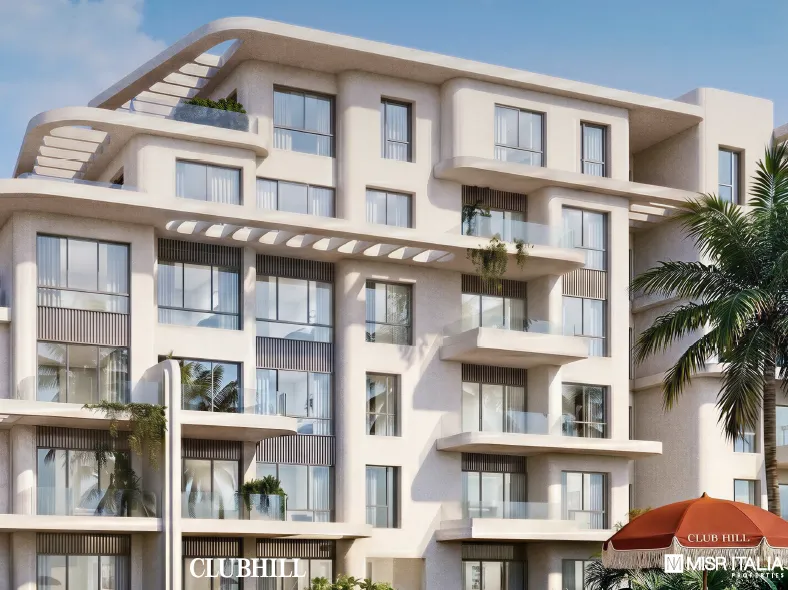 2-Bedroom Chalet for Sale in Club Hill – Solaré by Misr Italia, Ras El Hekma  Description: