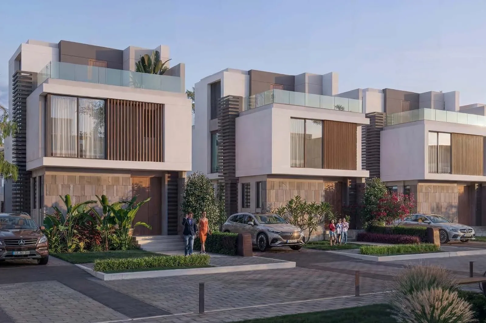 3-Bedroom Villa with 177 m² Garden & 70 m² Roof for Sale in El Patio Jade by La Vista, New