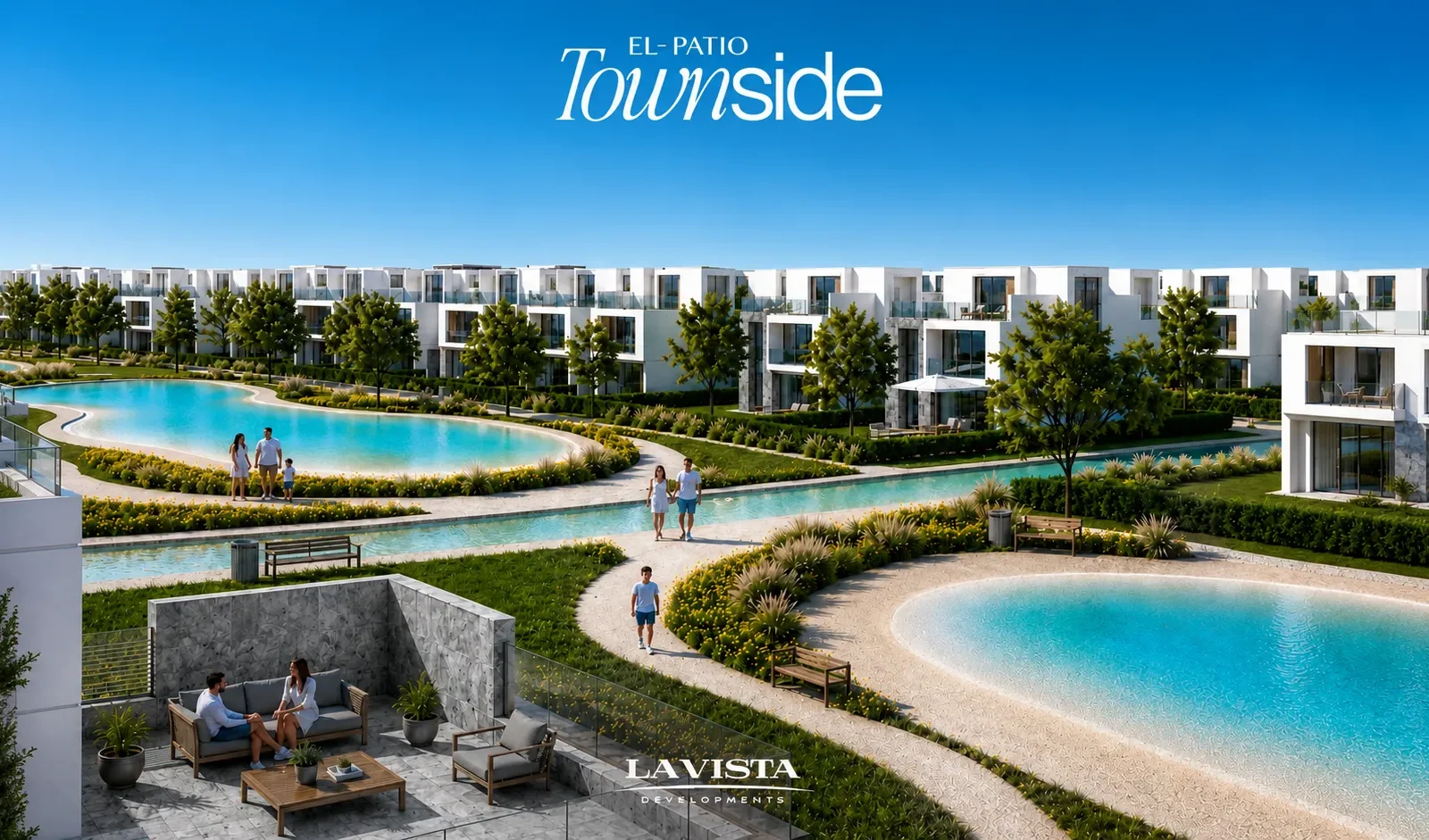 5-Bedroom Villa for Sale in El Patio Town Side by La Vista, New Cairo