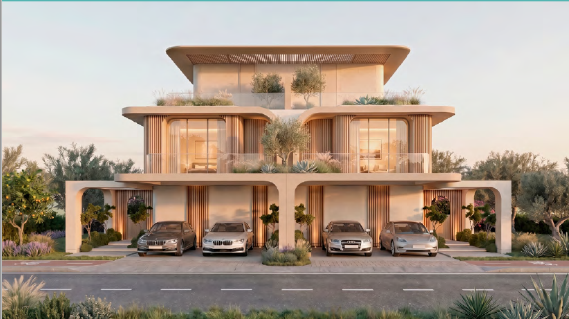 4-Bedroom Twin House with 91 m² Private Roof for Sale in Hacienda Ras El Hekma by Palm Hil