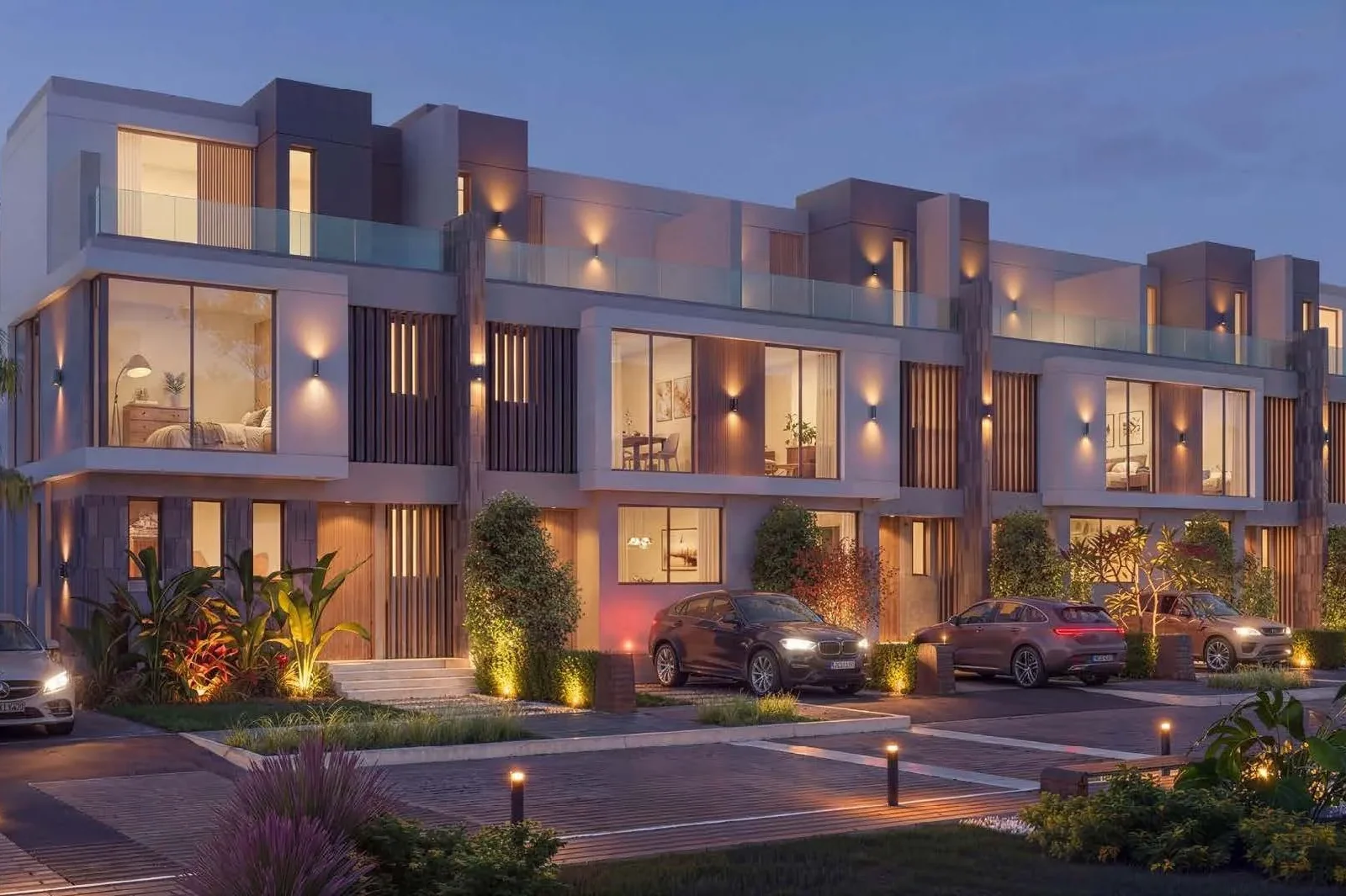 3-Bedroom Townhouse with Garden & Roof for Sale in El Patio Jade by La Vista, New Cairo